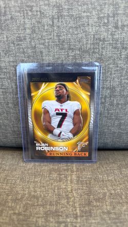 🔥🏈 2025 All Topps Team insert Bijan Robinson