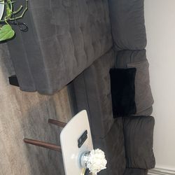 Modern Gray Sectional Couch