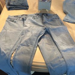 Two Pairs Of Hollister Jeans