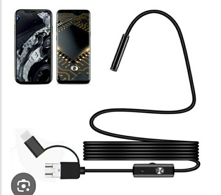 Waterproof Endoscope Camera 16ft Rigid Cable