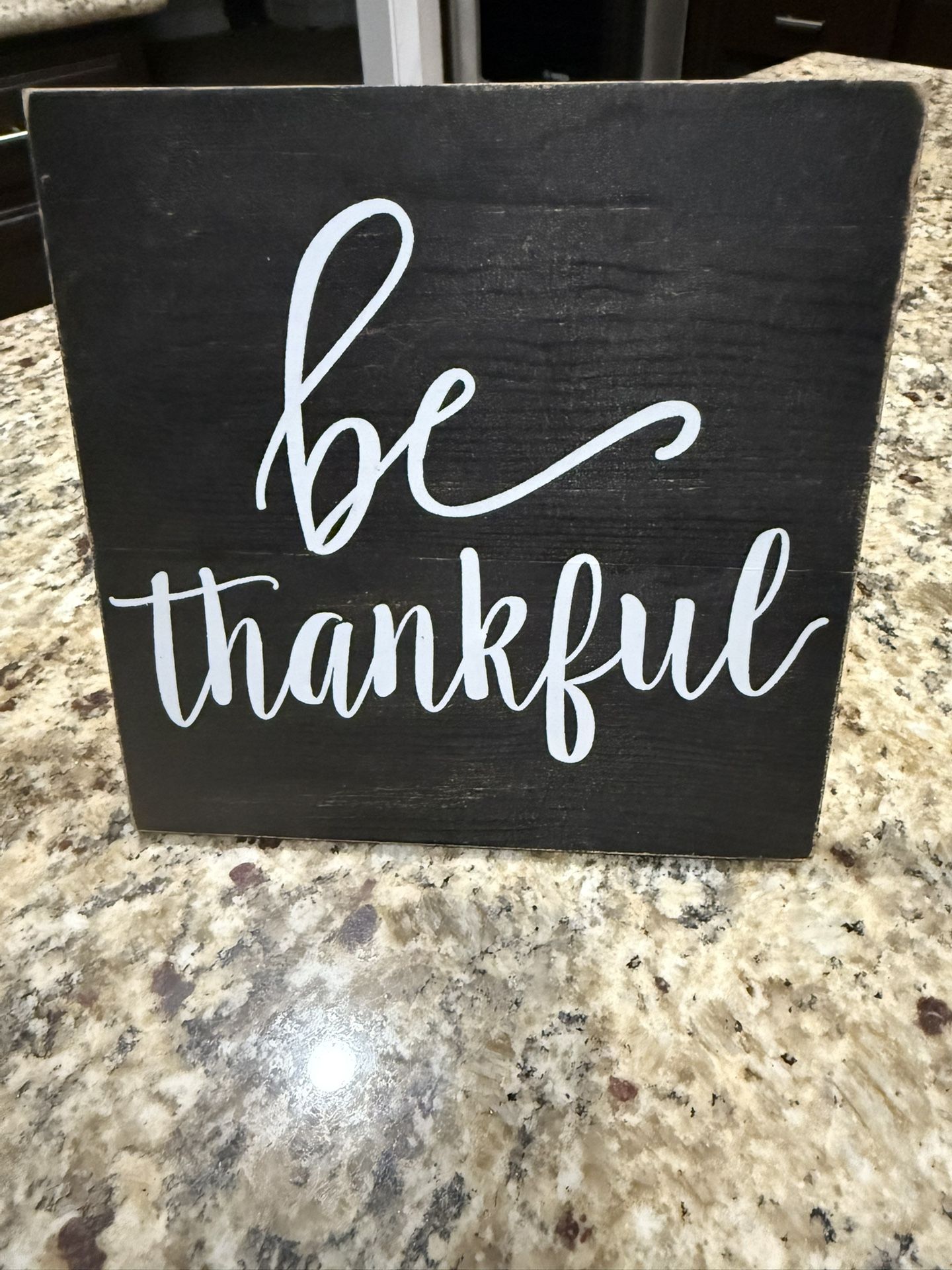 Thankful Sign 