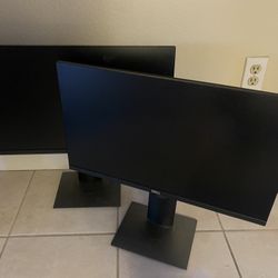2 Dell Flat Panel Monitors