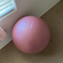 Pink Yoga Ball 