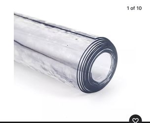 Transparent Plastic Table Cover PVC Tablecloth Protector Pad Desk Mat 42 "X 42"