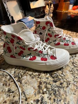 Converse Chuck Taylor All Star Cherry Print High Tops