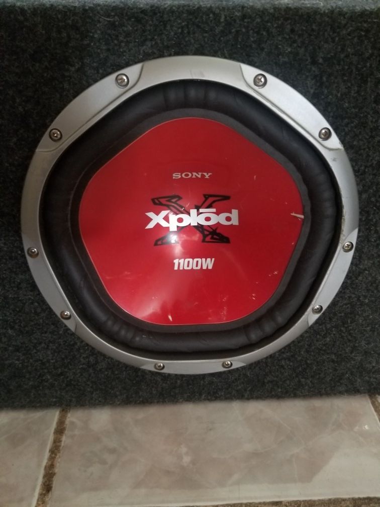 Sony xplod 1100w sales