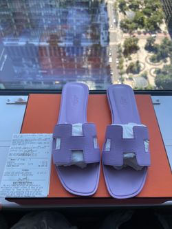 Hermes Women’s Oran Sandals size 38