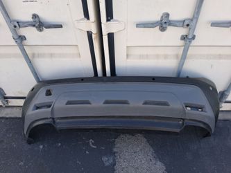 Nissan Rogue rear bumper