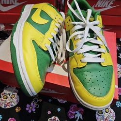 Size 10.5 - Nike Dunk Low Reverse Brazil