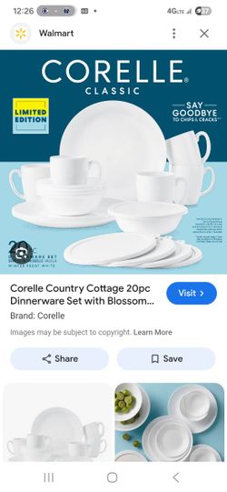 Corelle Classic White 20-piece Set