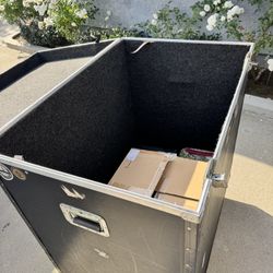 Free Rolling Musician Utility And Supply Trunk