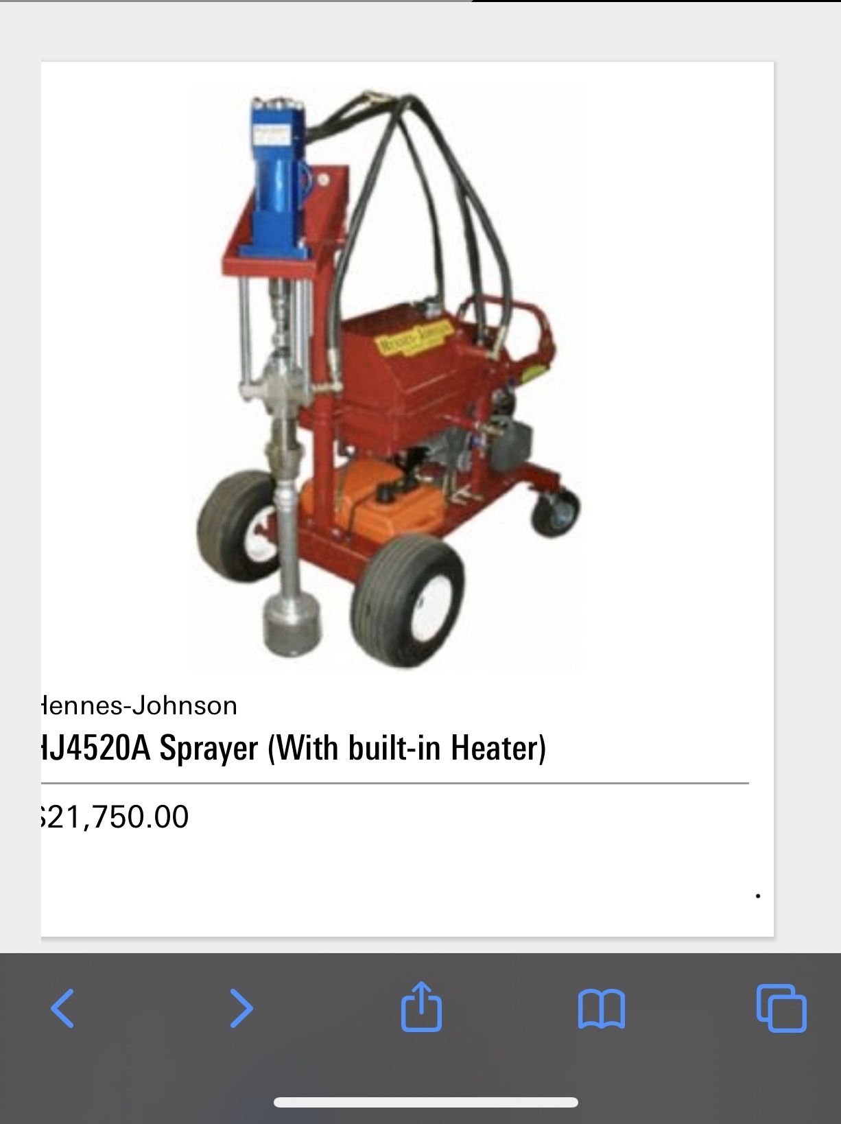 Sprayer With built- in heater