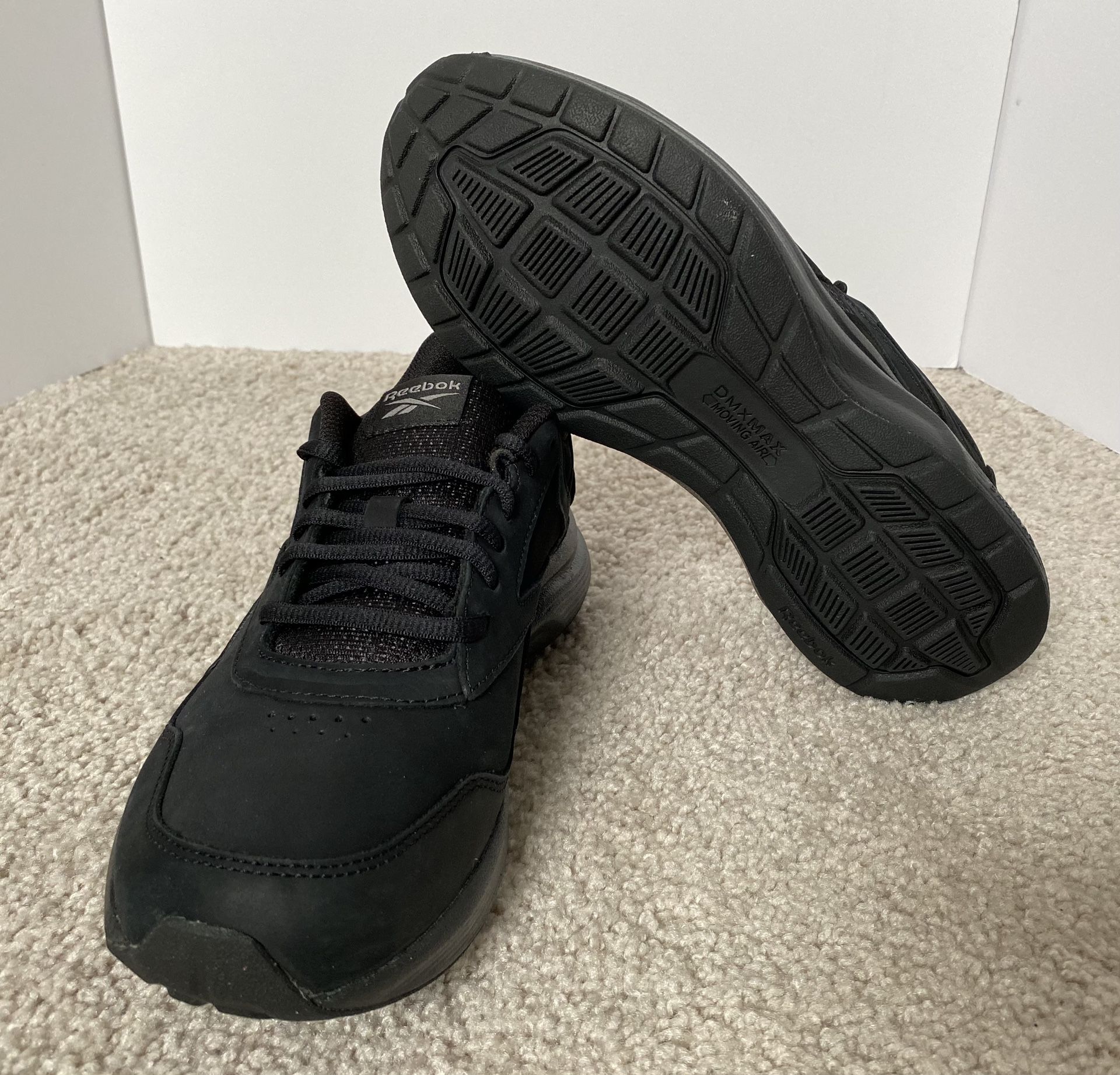 Reebok Walk Ultra 7 DMX Max RG Women’s Shoes Black Fu7280, Size 7.5