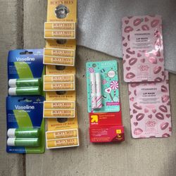 Chapsticks And Lip mask 