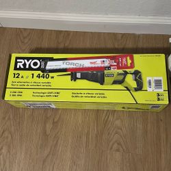 Ryobi Sawzall With Blades 