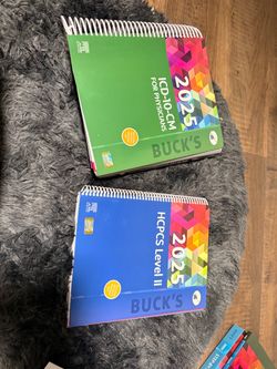 Buck's 2025 ICD-10-CM & HCPCS Level II Books