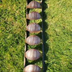 Metal Rustic Wine Rack..fits On Wall..Brand New