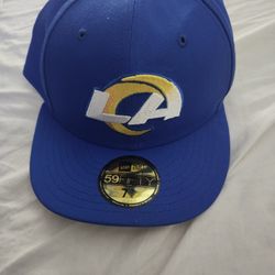 L.A RAMS NEW ERA FITTED HAT