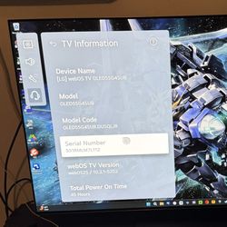LG OLED G4 55 Inch 144 Hz 4K