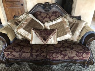 Three sets : sofa, love seat , and arm chair