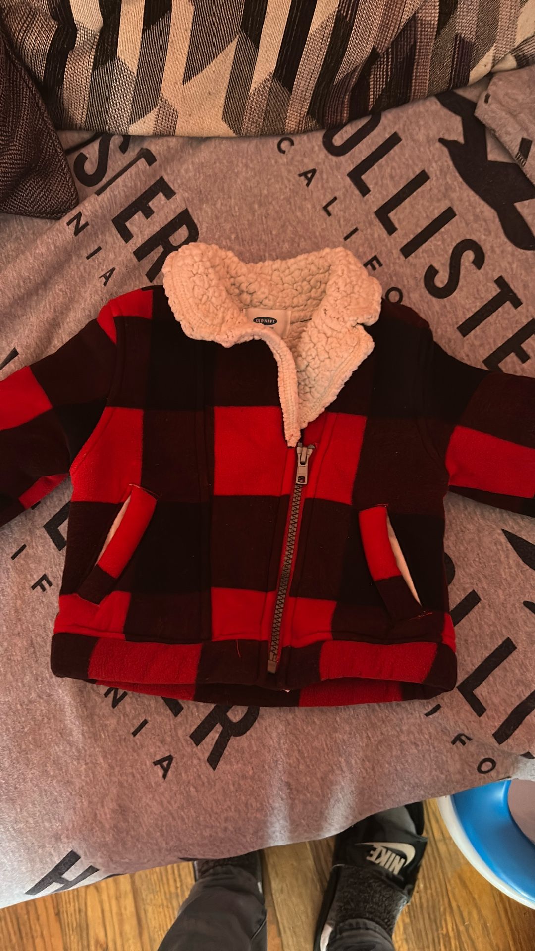 Old Navy Sherpa Lined Baby Jacket