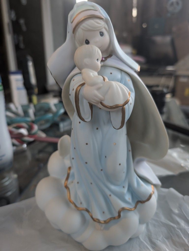 Precious Moments 'Blessed Art Thou Amongst Women' Madonna & Child #(contact info removed)