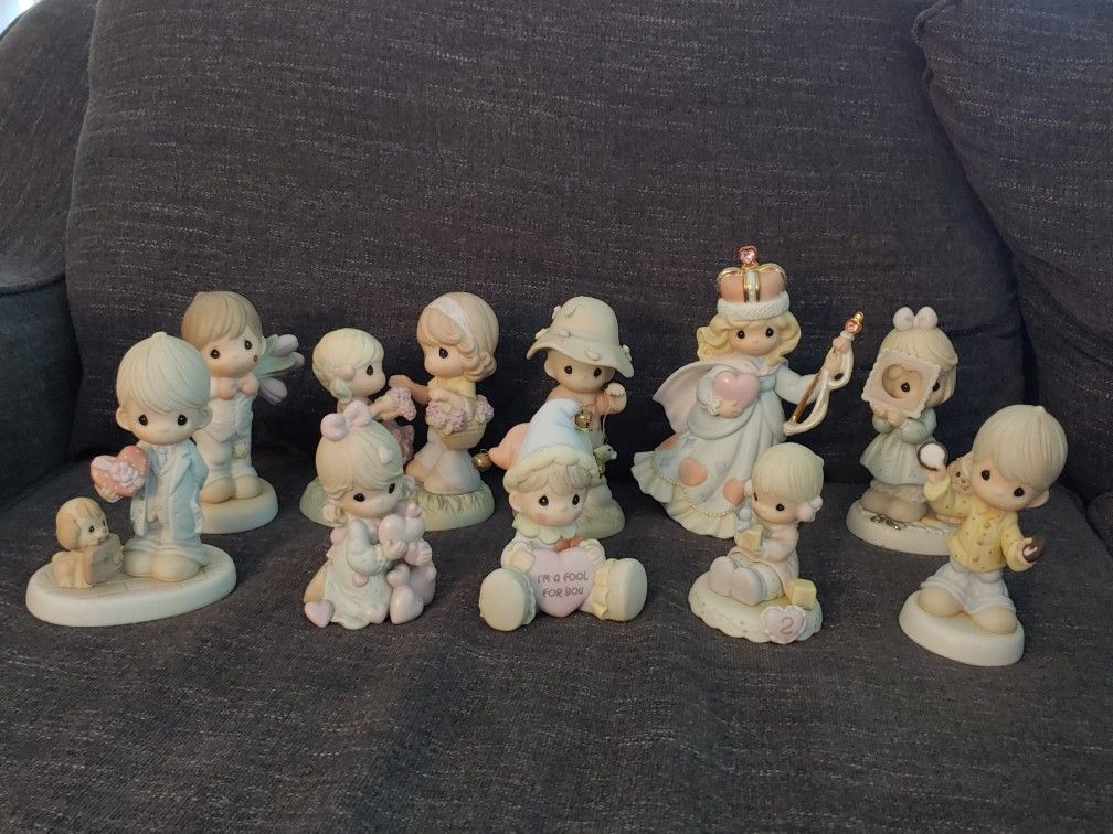 Multiple Precious Moments Figurines