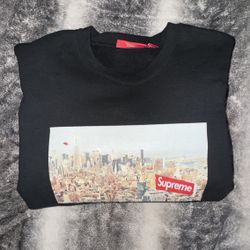 Supreme Aerial Crewneck Black