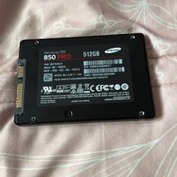 Samsung 850 pro 512 GB