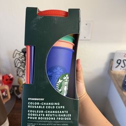 Starbucks Color Changing Cups