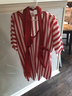 Pirate shirt/dress with vest and belt