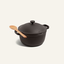 Our Place Perfect Pot - 5.5 Qt. Nonstick Ceramic Sauce Pan with Lid | Versatile Cookware for Stovetop and Oven | Steam, Bake, Braise, Roast
