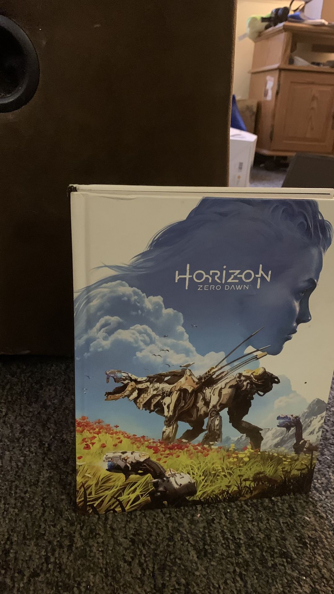 Thousand page horizon zero dawn collectors edition hardcover with two brand new posters tells you everything