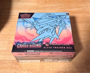 POKEMON CENTER Chaos Rising ETB