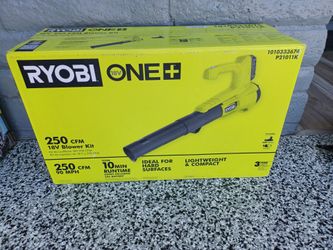 BLOWER RYOBI 18V BATTERY AND CHARGER INCLUDED