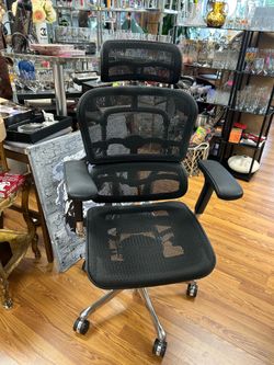 The Ergohuman Eurotech Office Chair Black Mesh