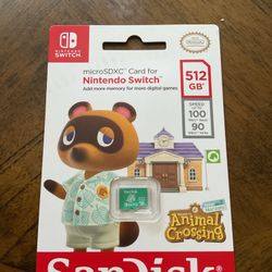 Nintendo Switch 512 GB Micro SD