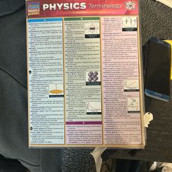 Physics Quick Study Sheets – Equations & Answers (Set of 3)