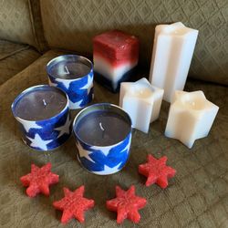 Americana Decor / Candles