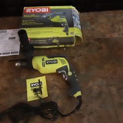 A+ New Ryobi 5/8" VSR Hammer Drill With Depth Stop D620H