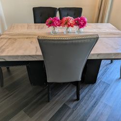 Marble Dining Room Table