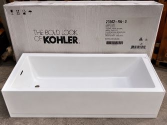 🛁 Brand New Kohler Underscore® 60” x 32” Acrylic Bathtub
