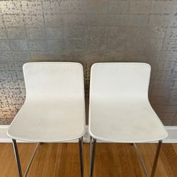 CHIARO COUNTER STOOL NICKEL -CB2