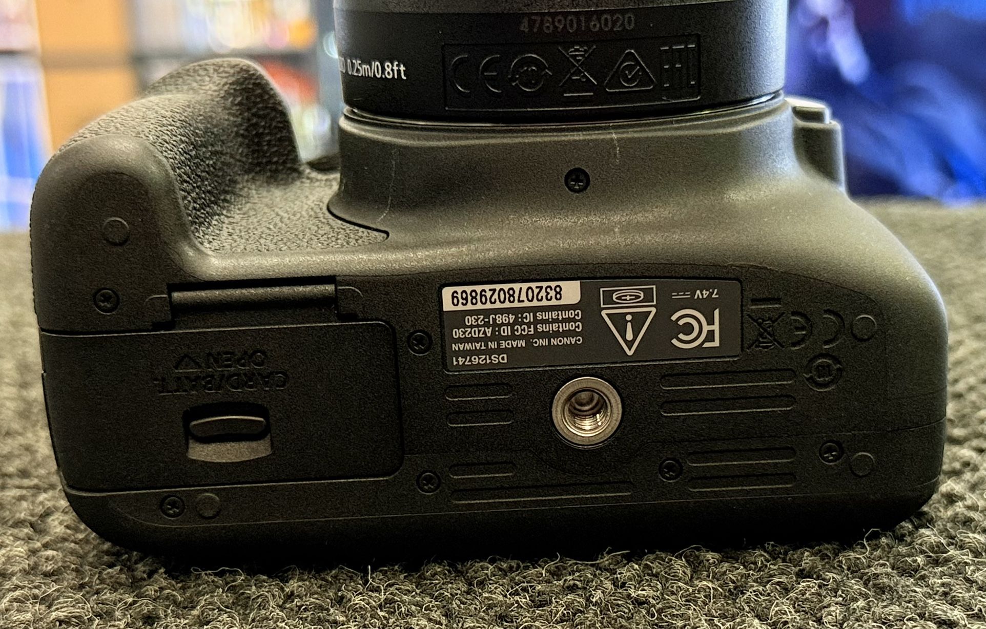 18 55mm canon rebel t7 year made