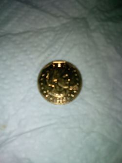 Suzen B Anthony  1999 gold coin  mint P