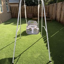 Harppa Swing Set & Trampoline 