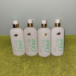 4 Dove Body Wash 18.5oz