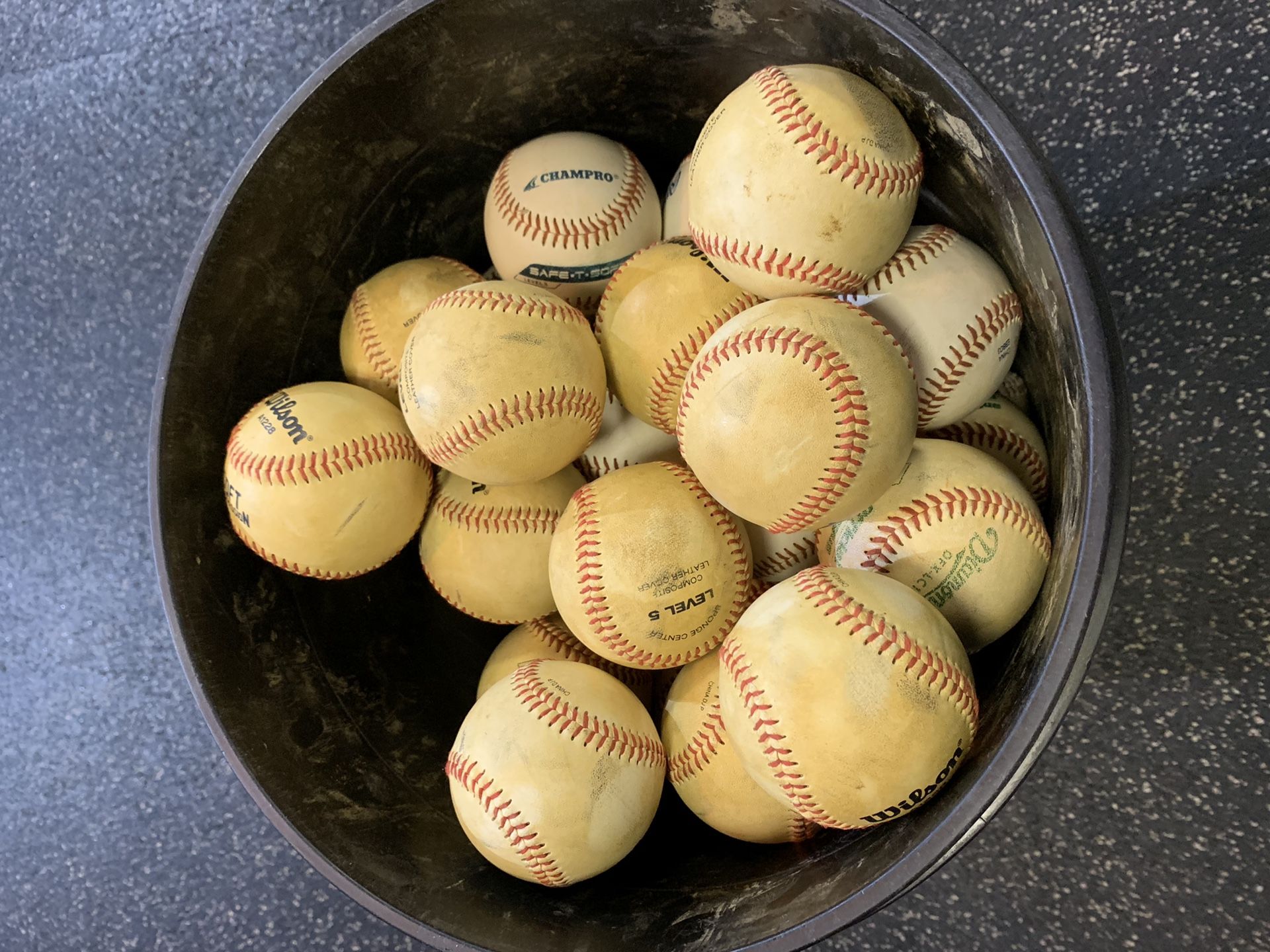 3 Dozen (36) Assorted Soft Baseballs