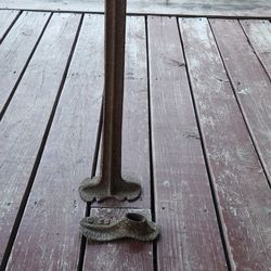 Heavy Metal Antique Shoe Display