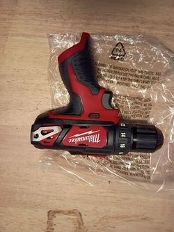 New Milwaukee Drill M12 Tool Only Firm Taladro M12 Solo La Herramienta Nuevo Firme Precio